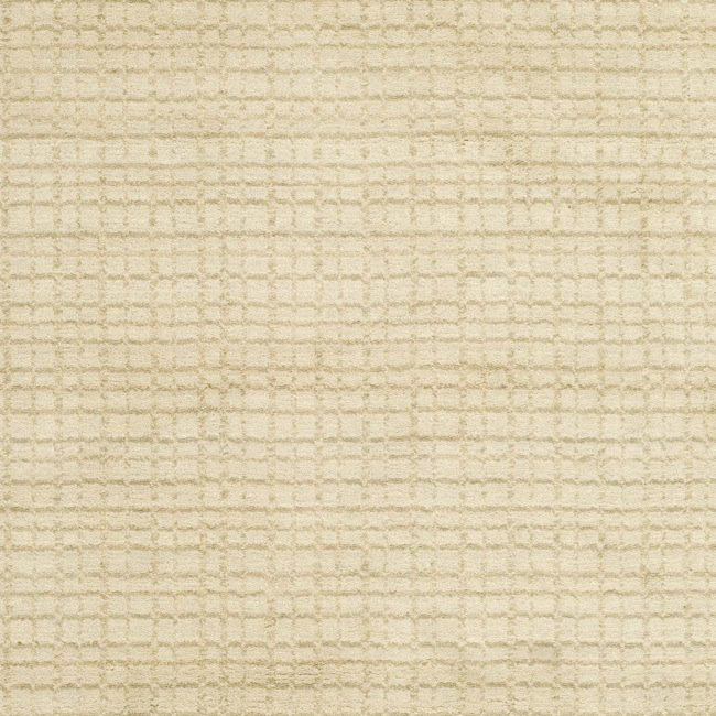 Moreau Hand Loomed Wool/Cotton Geometric Rug in Beige