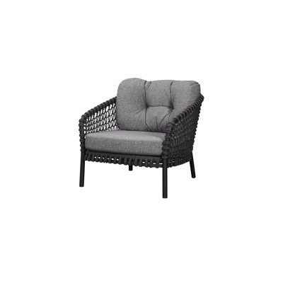 Ocean Large Lounge Chair with Cane-line Rope
