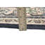 Tapis oriental traditionnel prune 5 x 10 de conception unique et discret