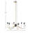 Metal 6-Light Chandelier