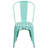 Peterson Armless Metal Indoor-Outdoor Stackable Dining Chair-1922576680