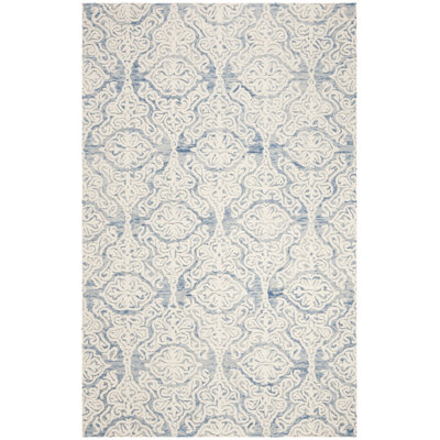 Davyan Hand Tufted Wool Ikat Rug