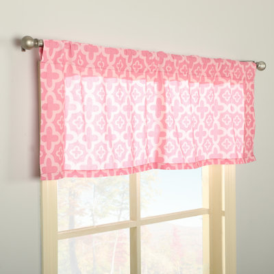 Gasquet Geometric Tailored Window Valance