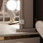 Algert GOLD Dressing Table with Mirror LED