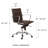 Naida Faux Leather Swivel Task Chair-1986453315-1986453308