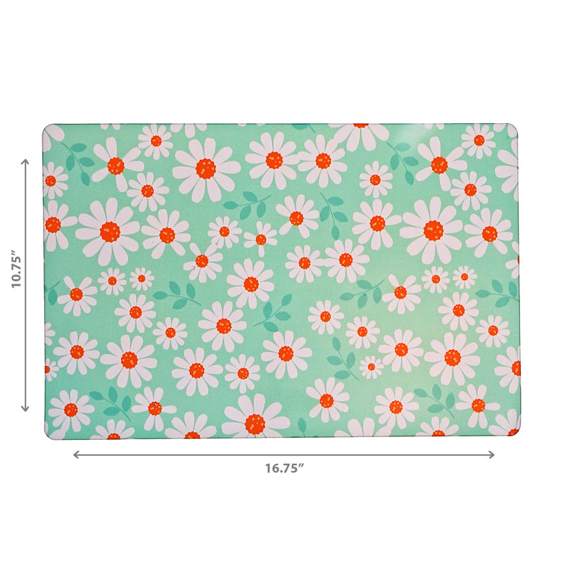 Napperon en plastique avec motif de marguerites - Casa