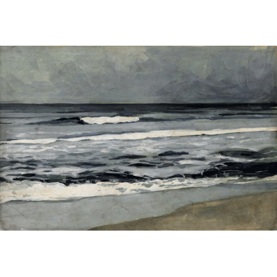 «Moody Sea II» par Victoria Barnes - peinture sur toile tendue