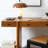 Home-use Solid Wood Three-drawer Writing Desk