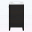 Meuble-lavabo moderne de 24 pouces avec lavabo, tiroirs à fermeture douce et tablette réglable pour petits espaces-749101333