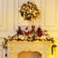 Guirlande de Noël de 6 pieds avec 20 lumières à DEL pour une décoration intérieure et extérieure