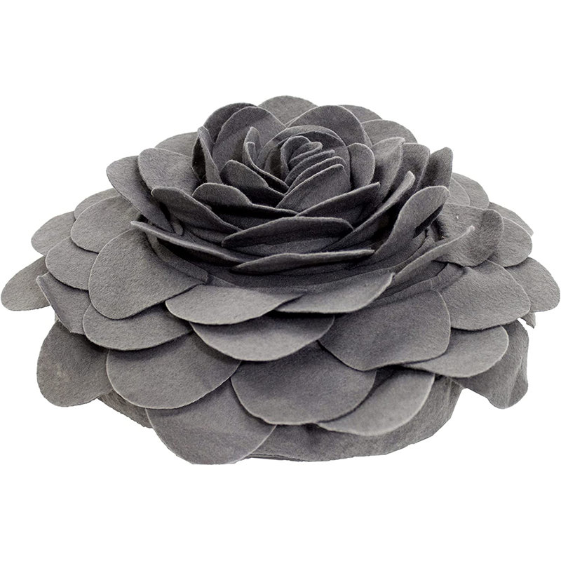  Housse de coussin en polyester, Housse de coussin seulement - sans coussin, 16 po x 16 po, Ardoise