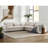 Icelyn 3 - Piece Modern and Soft Upholstered Corner Sectional with 6 Throw Pillows
