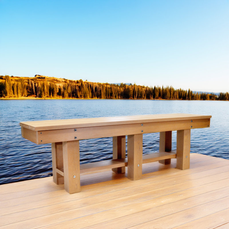 Banc de jardin extérieur 60 "(sans la table)
