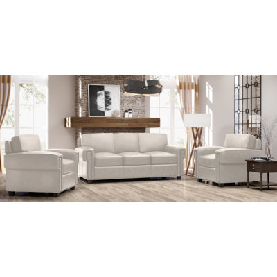 Fardin 3 - Piece Living Room Set