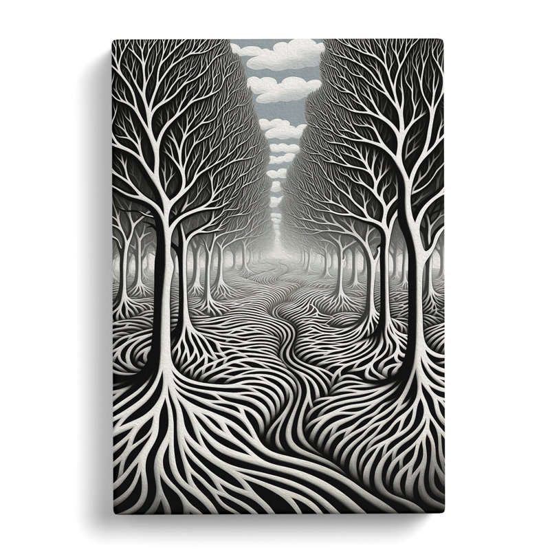 Forest - Print, 60cm H x 40cm W x 3cm D