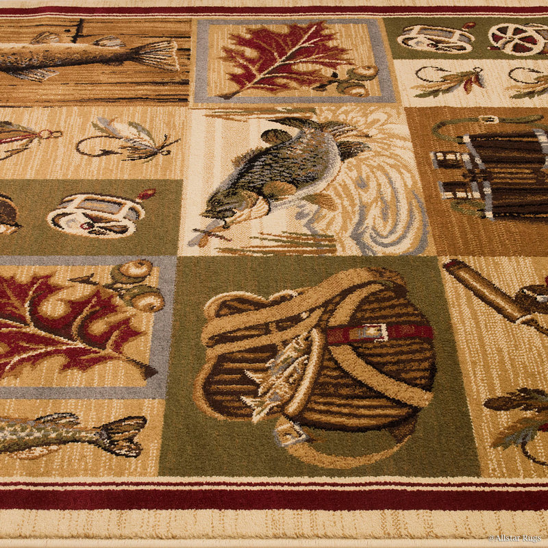 Performance Animal Print Indoor Rug, 3'9" x 5'1"