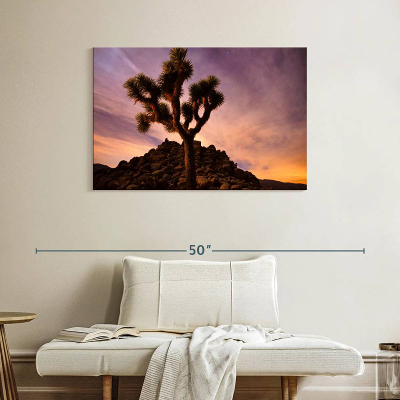 Harnek Dusky Joshua Tree, 26" H x 39" W