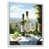 Cadre flottant blanc