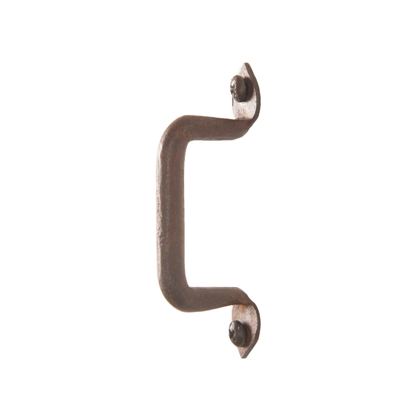 Poignée d'armoire forgée à la main 4,25 po, Oxidized