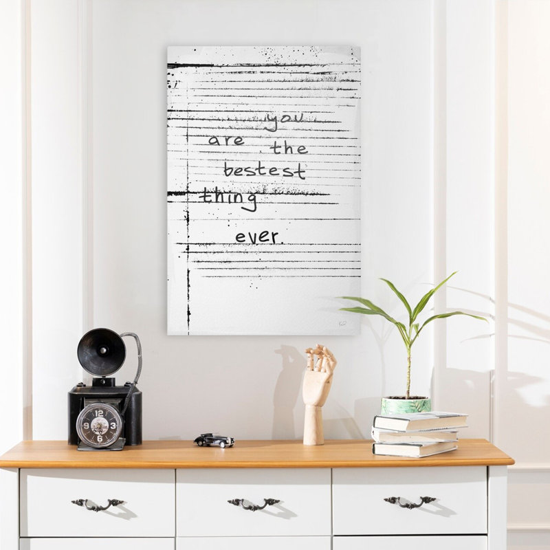 «Passing Notes - Black», noir et blanc, H 24 po x l 16 po