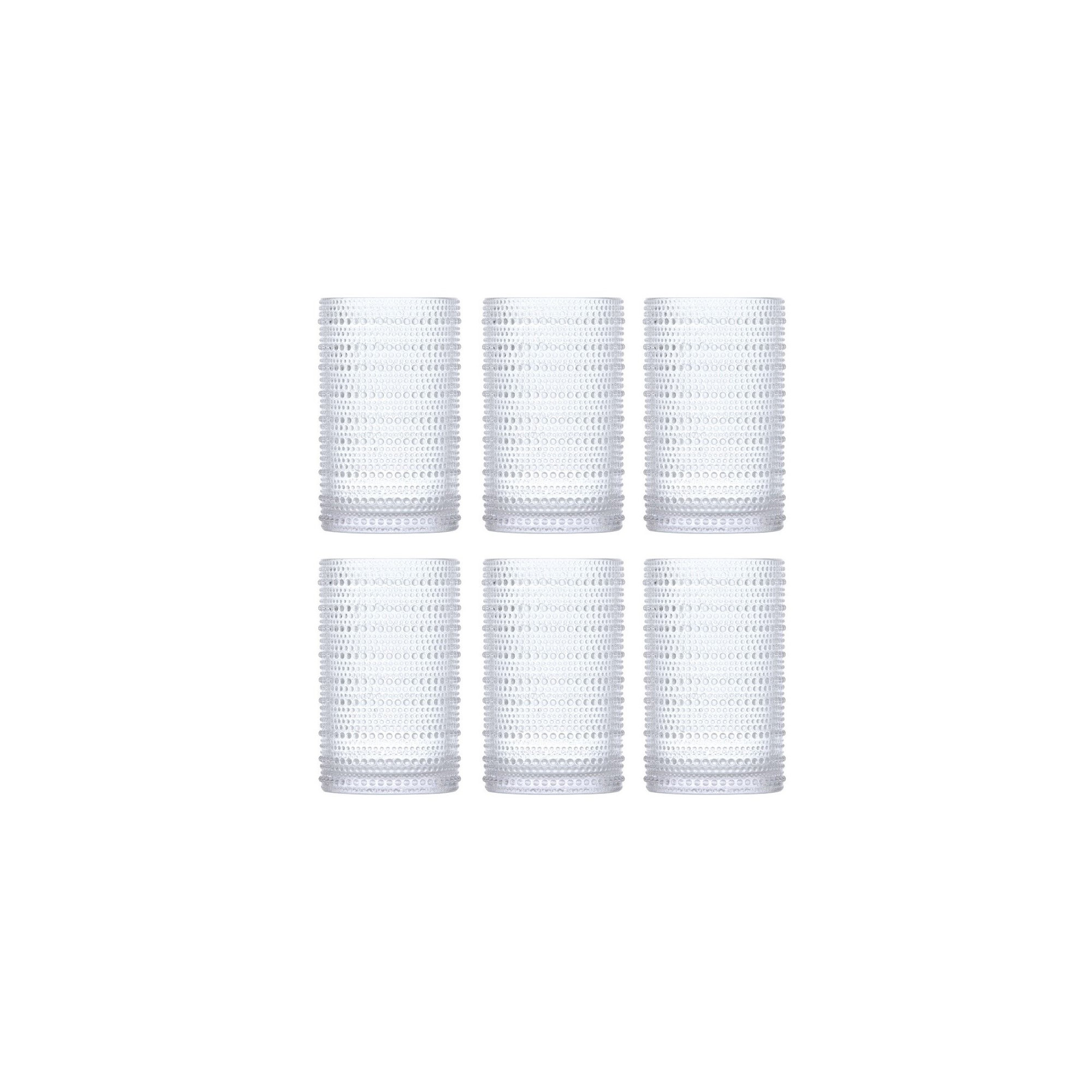 Jupiter Drinking Glass, Clear, 13 oz.