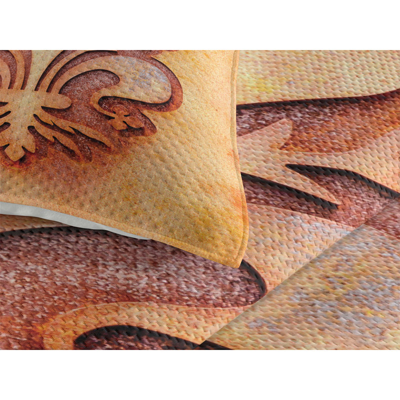 Eclectic Polyester Coverlet