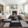 Arnaldur Geometric Black/Gray/White Area Rug