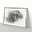 African Elephant in Abstract - Picture Frame Graphic Art Print-55683082-55683083