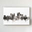 « dayton ohio horizon black white », impression sur toile tendue-1562872441
