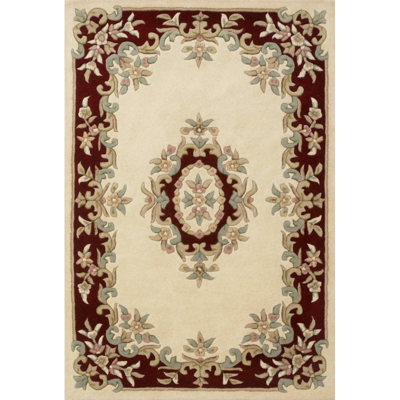 Hounslow Oriental Wool Area Rug, Rectangle 120 x 180cm