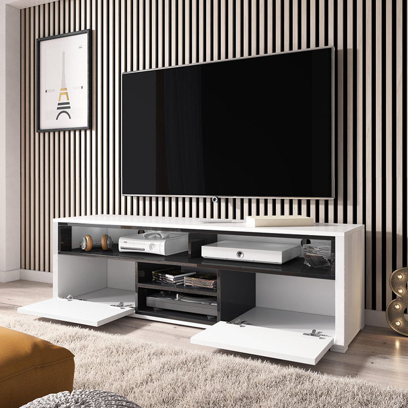 Lovill Unfinished TV Stand for TVs up to 50", White, No
