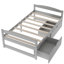 Lit plateforme simple avec deux tiroirs-1210423563