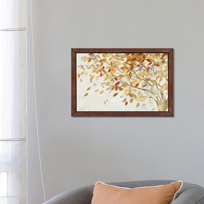 Whisper In The Wind I by Allison Pearce - Floater Frame Painting on Canvas, Brown Framed, 66.04 cm H x 45.72 cm W