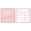Ensemble de paire de papillons roses pastel par Art Remedy-115198243-115982341