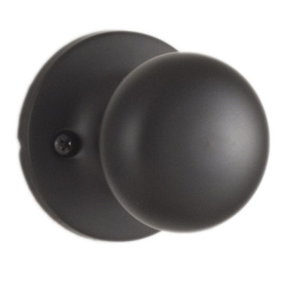 Premiere Essentials 2.2'' Diameter Single Dummy Black Round Knob