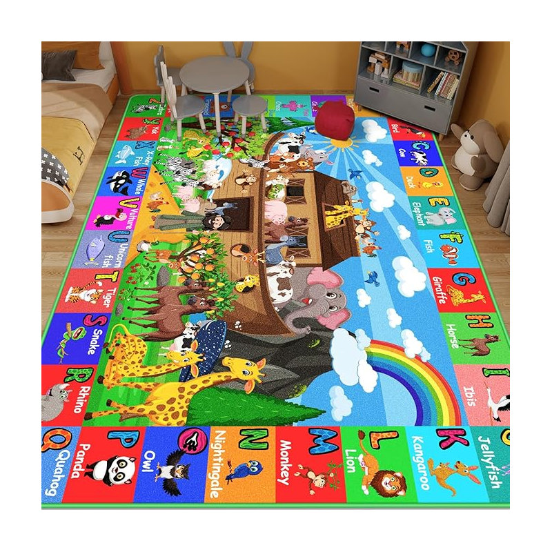 Tapis pour la petite enfance, Rectangle 3 pi 3 po x 4 pi 11 po