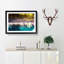 Flamingos Taking Flight in Abstract - Picture Frame Graphic Art Print-55730842-55730840