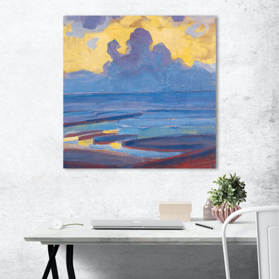 By The Sea by Piet Mondrian - Wrapped Canvas Print