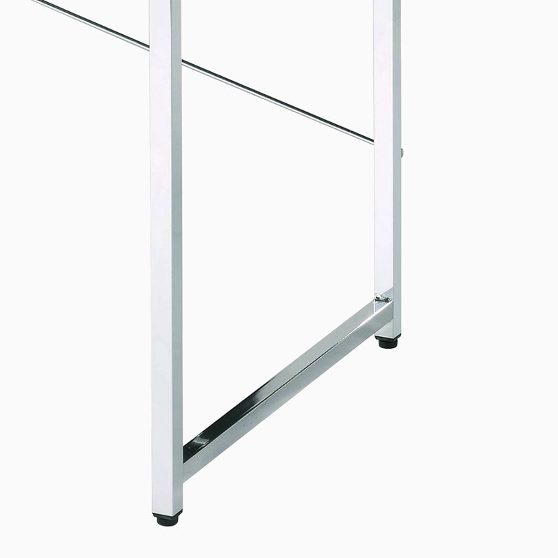 Bureau d'écriture avec base traîneau, Blanc