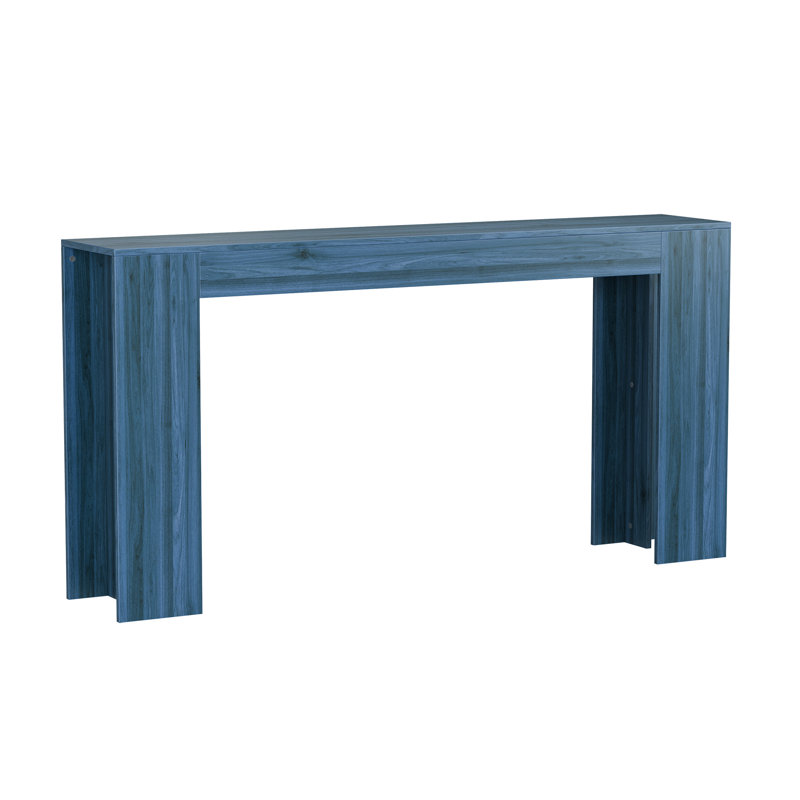 Console extra longue pour entrée, Bleu