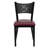 Prompton Coffee Back Metal Restaurant Chair-587388517