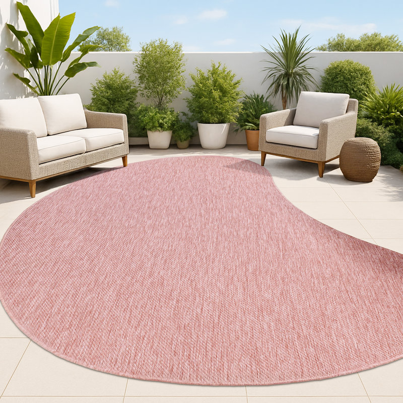 Tapis intérieur / extérieur Malpass, Nouveauté 7 pi 9 po x 10 pi