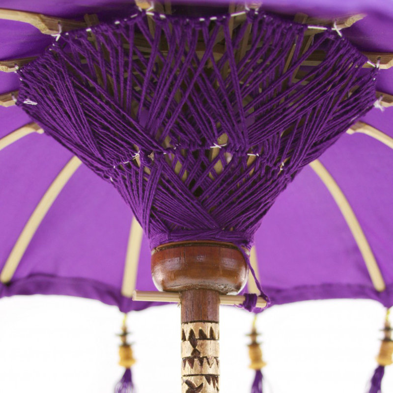 Sculpture de porte-parapluies Arnisha, Mauve