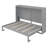 Full Size Murphy Bed Wall Bed,Gray-1844703579-1844703576