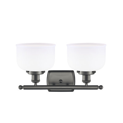 Ballston Urban Bell 8" - 2 Light 18" Bath Vanity Light
