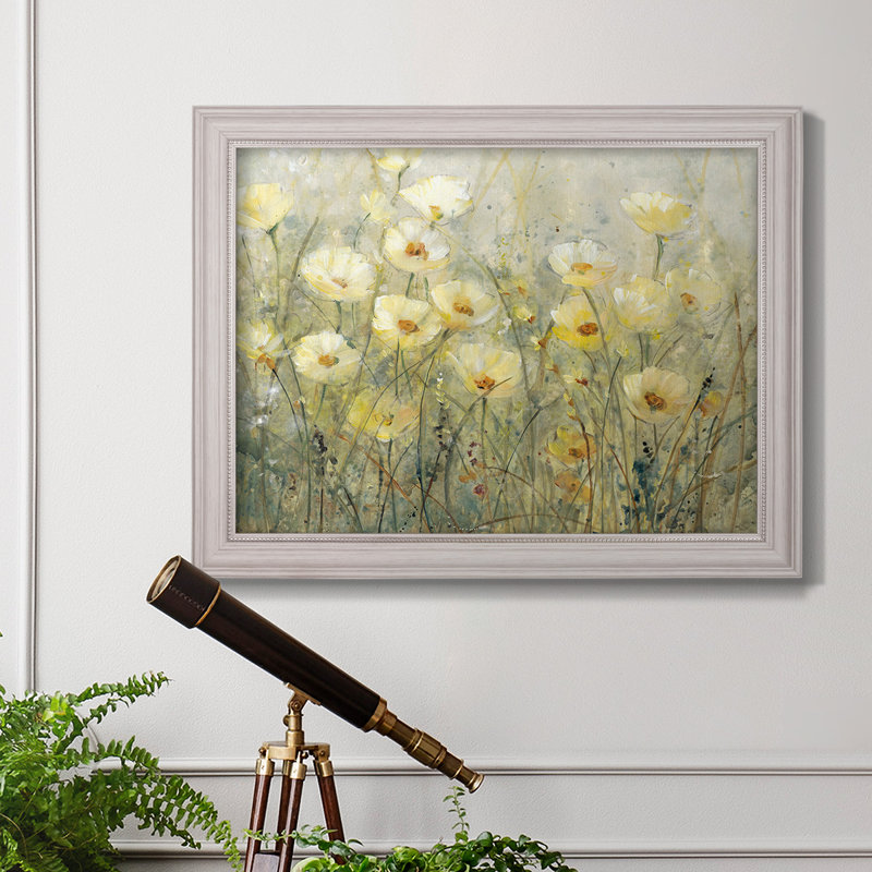 " Summer In Bloom I ", 21" H x 25" W x 2.5" D, Brown