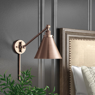 Donovan Plug-in Swing Arm Sconce