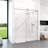 44"-48"W*76" H Frameless Single Sliding Shower Door – 5/16" (8Mm) Clear Tempered Glass, Bypass Design With Chrome Finish-123210371