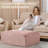 Chenille Upholstered Ottoman&Footstool - Modular Sectional Sofa Collection-106599061
