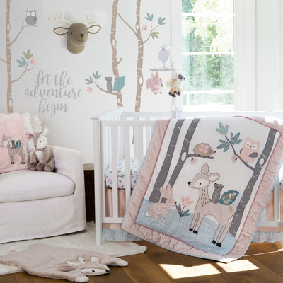 Ensemble de literie pour lit de bébé 5 pièces Everly
